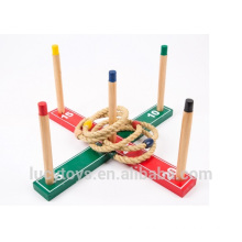 Peg Quoits Target Game Ring Toss Wood Quoits Game